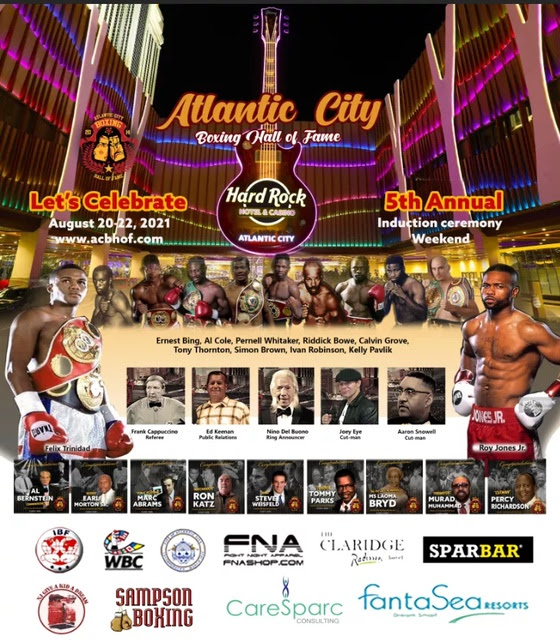 Atlantic City Boxing Hall of Fame Induction Weekend Takes Place this