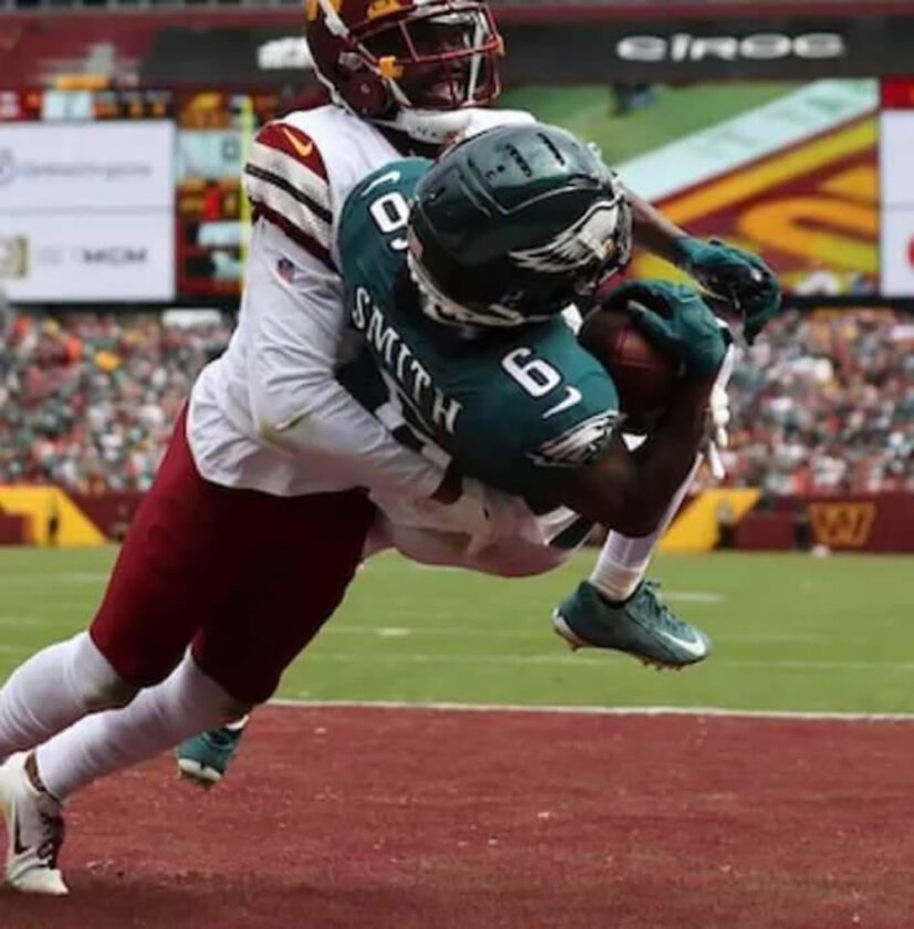 Eagles-Commanders: Birds defense, DeVonta Smith dominate in 24-8 win vs.  Carson Wentz