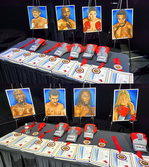 Portraits of the 2022 ACBHOF Inductees