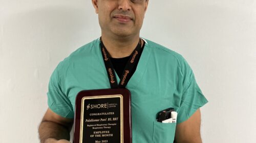 Shore Medical Center Names Respiratory Therapist its May Employee of the Month