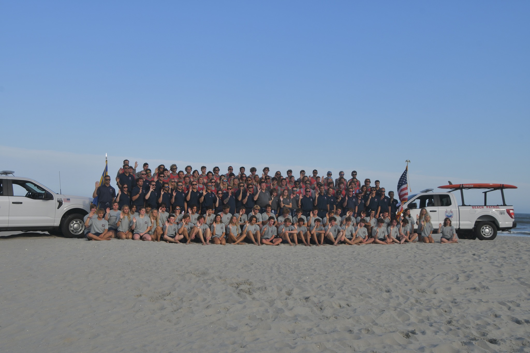 Ocean City Beach Patrol Announces Promotions And Swears In Rookies   OCBP 