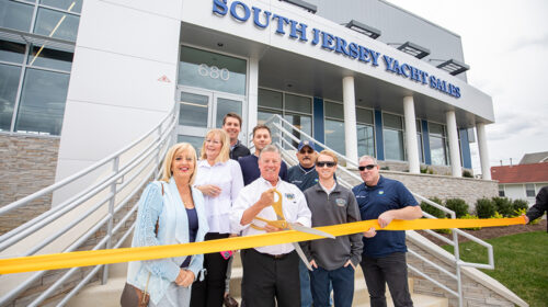 South Jersey Yacht Sales cuts ribbon on new Somers Point showroom