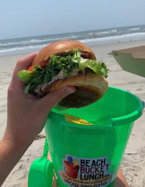 Get your lunch delivered to you at the beach in a bucket - Shore Local ...