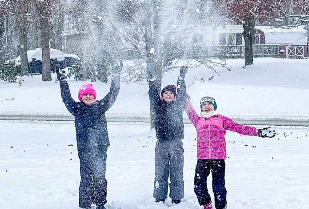 Snow days at the Shore