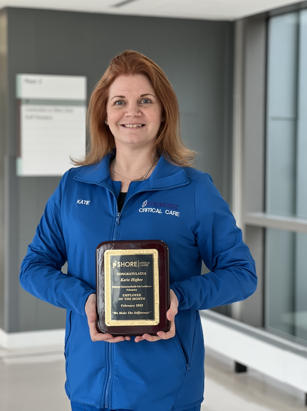 Telemetry Tech Retirement Shore Medical Center Names Telemetry Tech/HUC Katie Higbee of Absecon ...