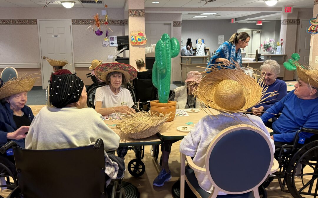 Seashore Gardens seniors celebrate Cinco de Mayo