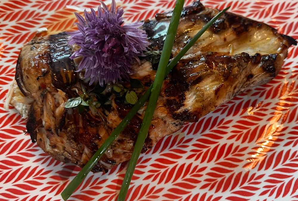 Chive blossom butter and other chive delicacies