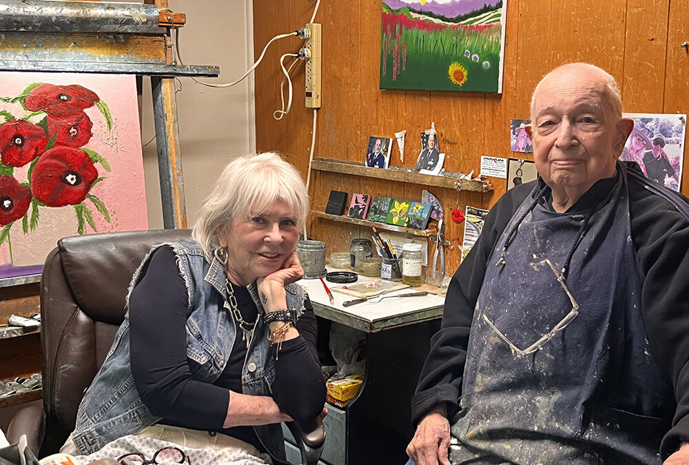 Local artist continues to teach his love of painting to others well into his nineties