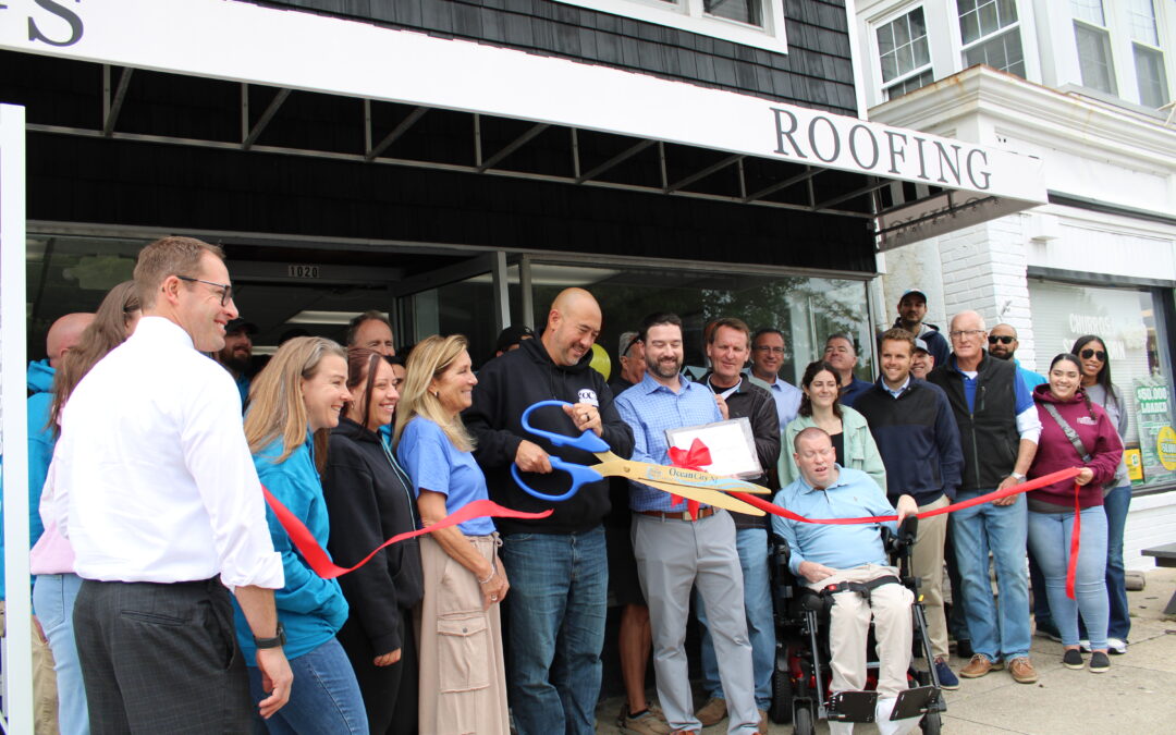 OC Awning and Costello Roofing Ribbon Cutting