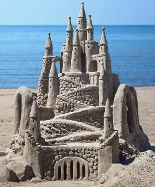 Crafting castles in the sand