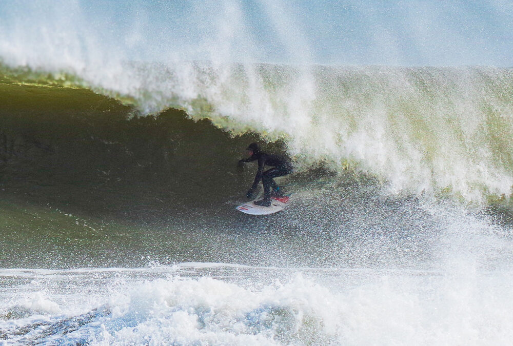 Carter Doorley celebrates surfing every day for five years