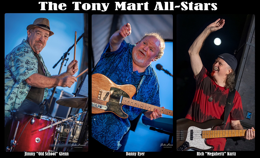 Tony Mart Presents guitar legends from New York to South Jersey