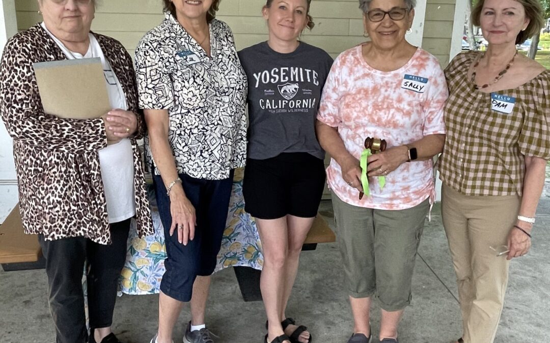 The Green Thumb Garden Club of Somers Point installs 2025-2026 officers