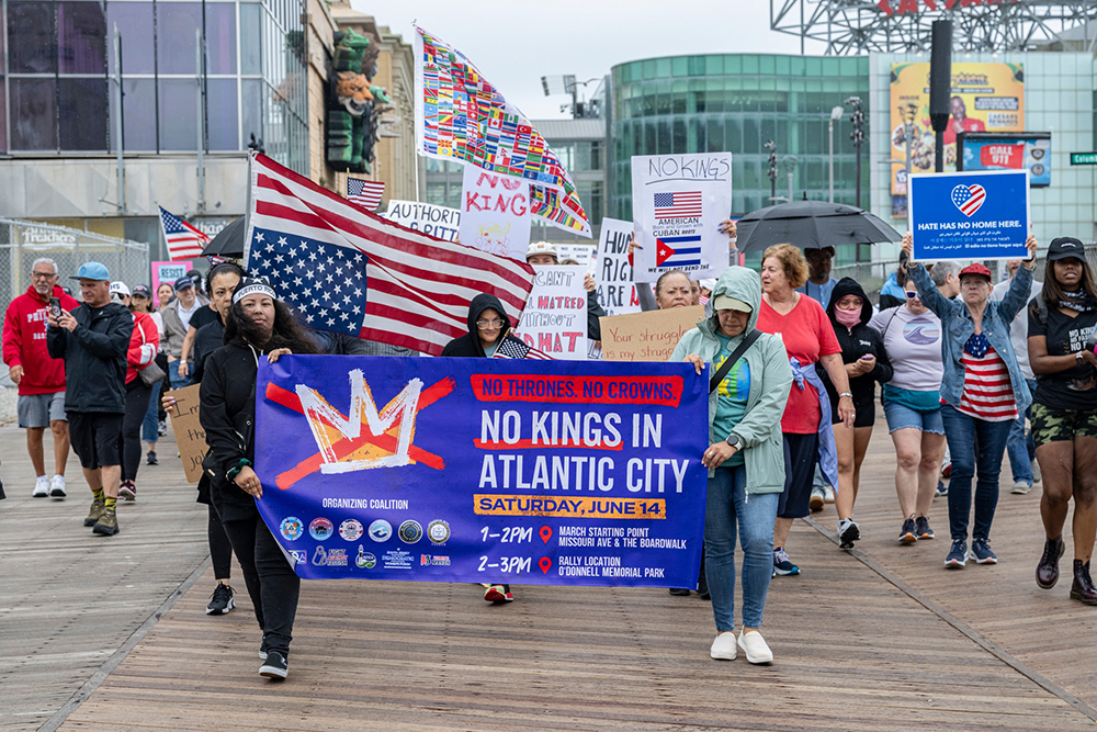 June 14 ‘No Kings’ protests attract thousands in Atlantic and Cape May counties