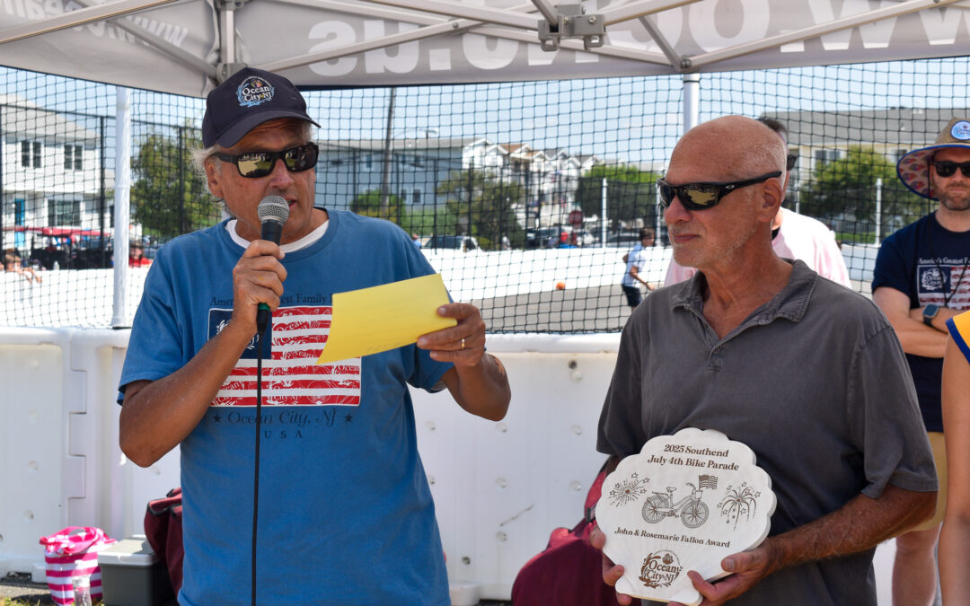 Ocean City’s south end celebrates the Fourth of July in patriotic style