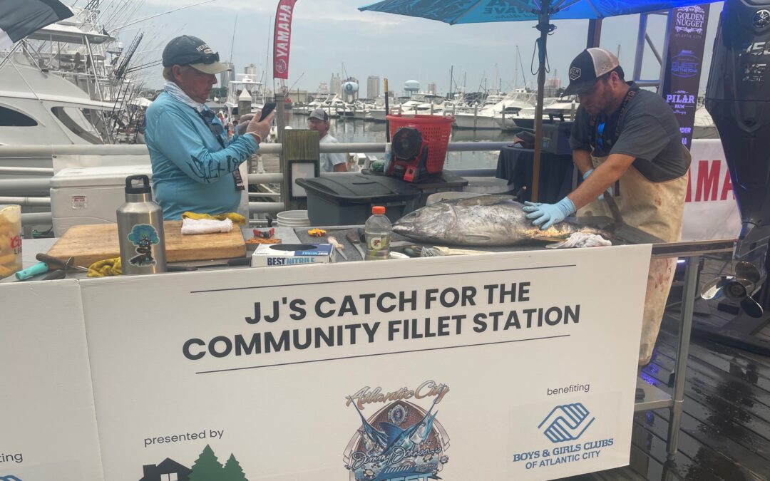 Fresh Fish Giveaway at Boys & Girls Club of Atlantic City