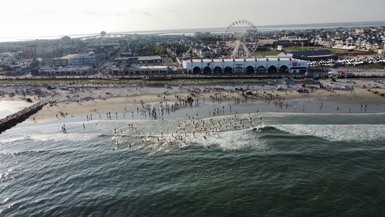 45th annual T. John Carey Masters Swim in Ocean City set for Sunday