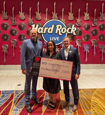 Hard Rock Awards $5,000 Grant to Community FoodBank of New Jersey through the Hard Rock Heals Foundation