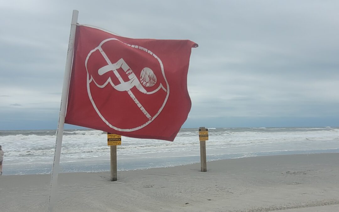 Beach Patrols restrict swimming due to dangerous surf and rip currents