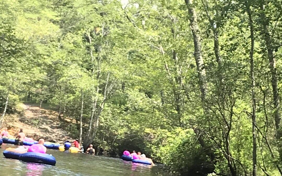 Tubing down the Great Egg Harbor River