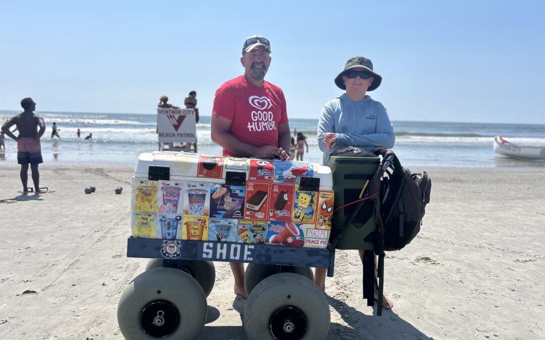 Veteran ice cream man keeps Ventnor Beach tradition rolling