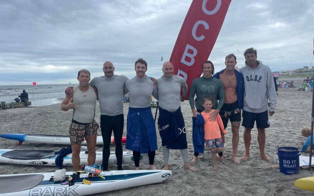 Lifeguards rescue lifeguards, keeping paddleboarding for a cause event afloat