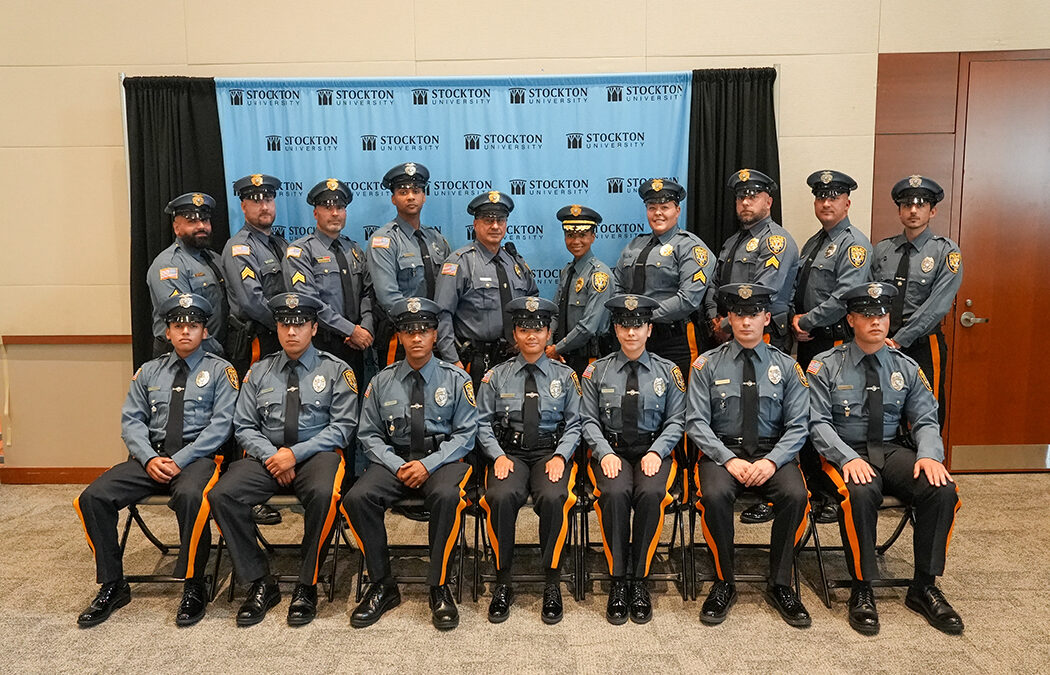 Stockton University Police Department Swears In Nine New Officers