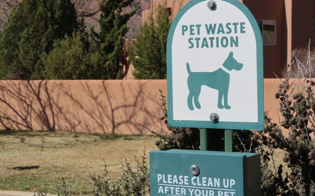 Please pick up after your dog in public spaces