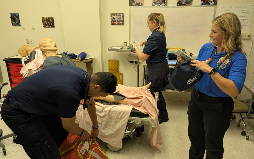 EMT and Paramedic Workforce Development Program Graduates Demonstrate Real-Life Saving Techniques Learned at Atlantic Cape