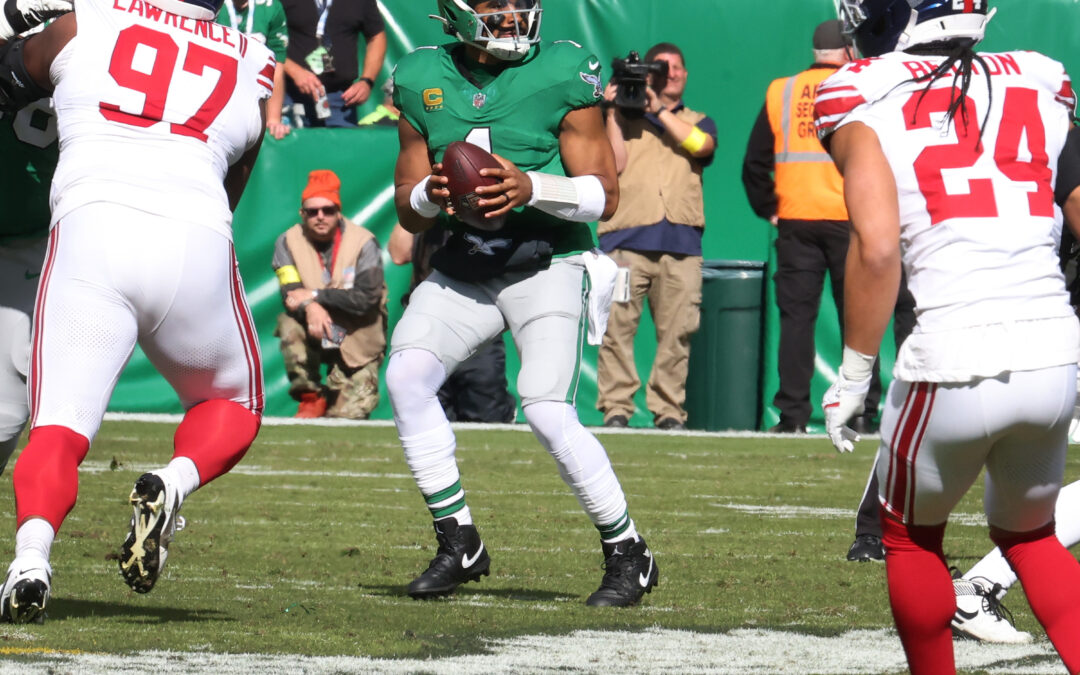 Eagles hit halfway mark with momentum