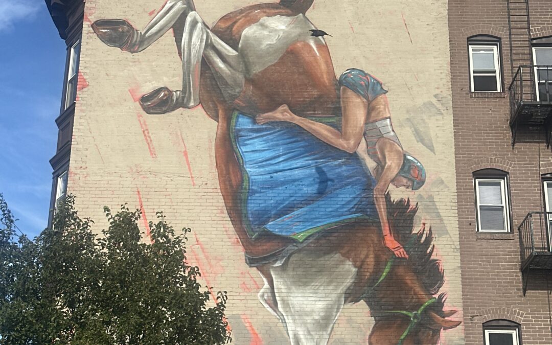 Atlantic City’s new ‘Diving Horse’ mural leaps into local history