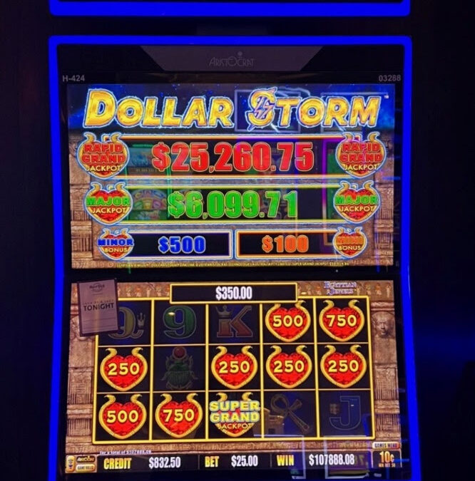 Trenton-Area Woman Hits the Slot Machine Jackpot, Winning $107,888 with a $25 Bet at Hard Rock