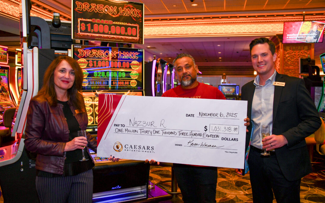 $1 million jackpot won on Dragon Link at Caesars Atlantic City