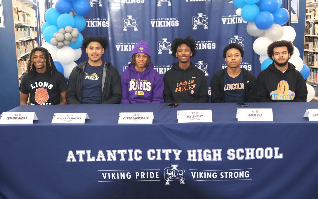 Six Atlantic City High School Football Players Commit to College Programs onNational Signing Day