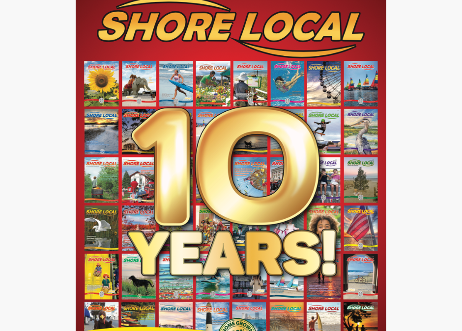 Shore Local cover image celebrating 10 year anniversary
