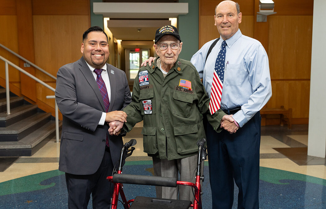 At 104, WWII medic shares harrowing firsthand account of liberating Buchenwald