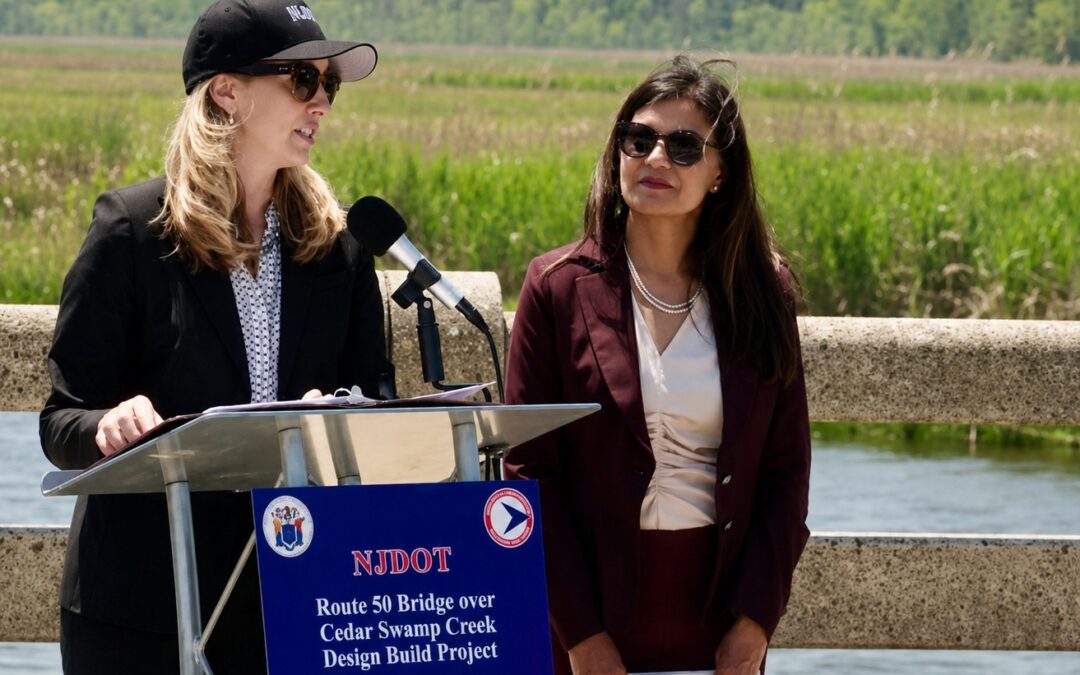 Gov. Mikie Sherrill visits Upper Township, announces $47M contract for Route 50 bridge replacement
