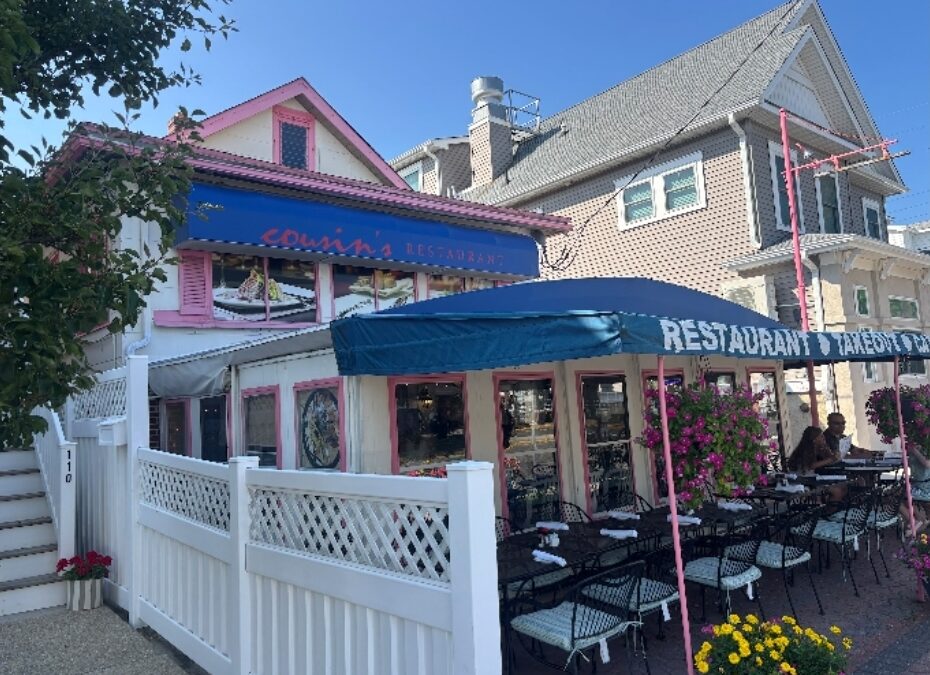 Homemade Italian favorites await at Cousins Restaurant in Ocean City
