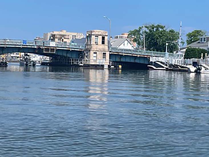 The bridge to Ventnor
