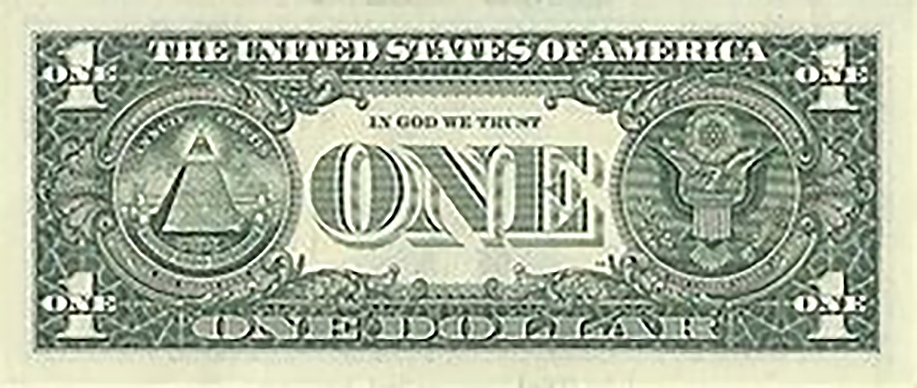 Interesting facts about the other side of the $1 bill