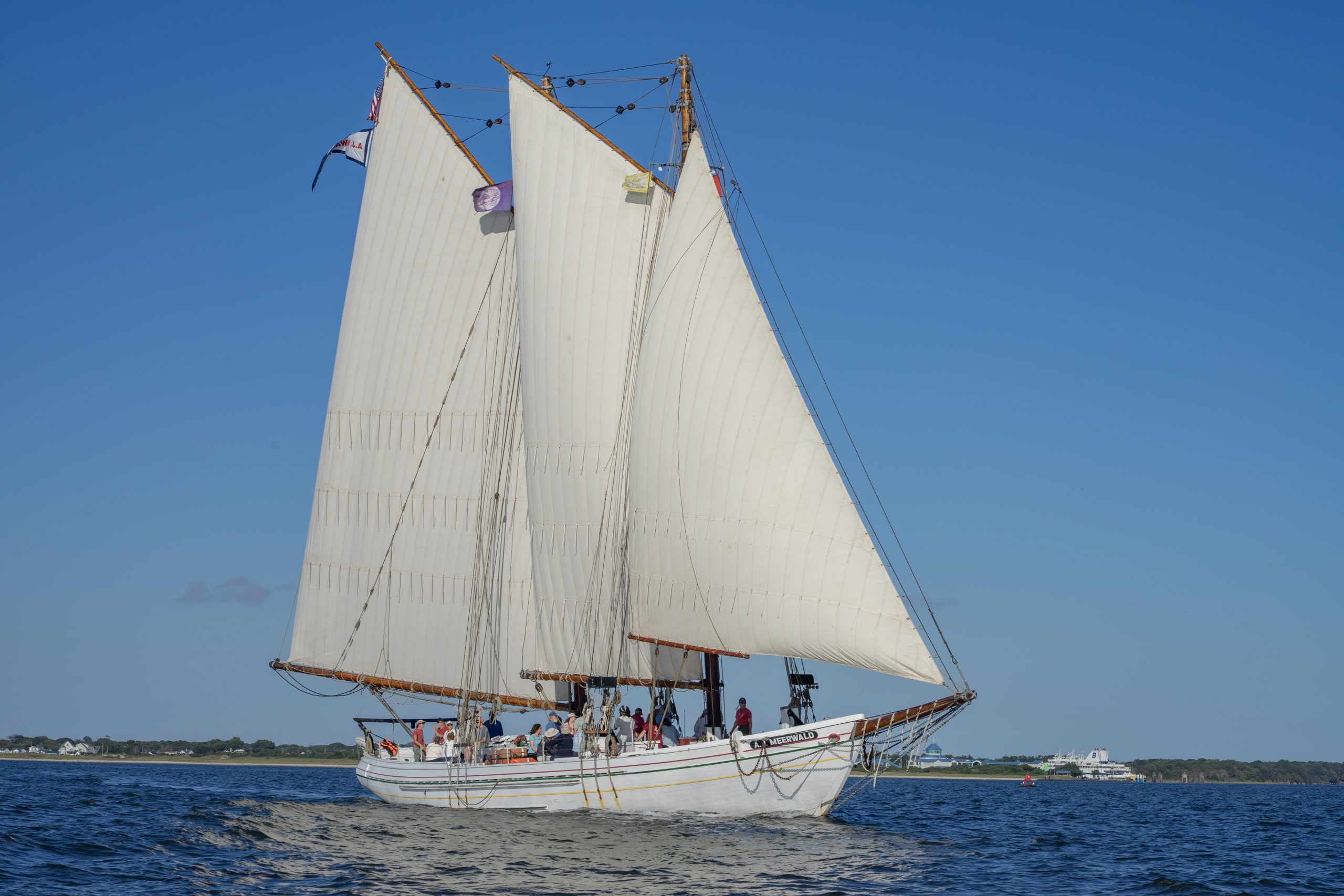 A.J. Meerwald extends Atlantic City stay, adds public sails