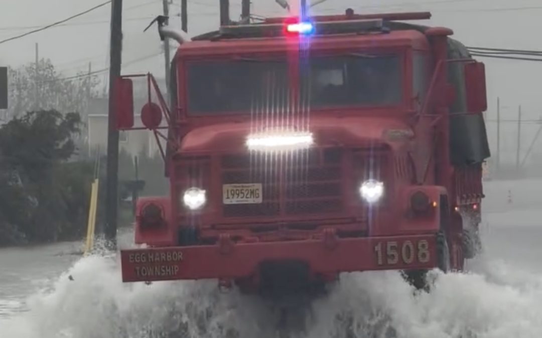 Nine people, one dog rescued from flooded West Atlantic City motel rooms during nor’easter