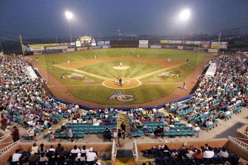 surf stadium night